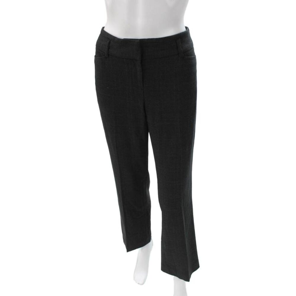 Amanda + Chelsea Womens Dark Gray Dress Pants Size 6